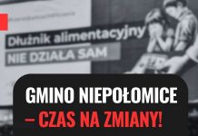 Niepołomice: kampania przeciwko ukrywaniu dochodów przez dłużników alimentacyjnych