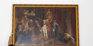 Obraz z gabinetu starosty trafił do Zakładu Karnego