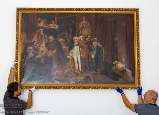 Obraz z gabinetu starosty trafił do Zakładu Karnego