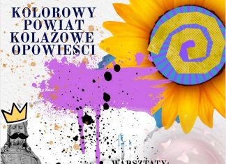 „Kolorowy Powiat – Kolażowe Opowieści”. Warsztaty i wystawa w Bochni