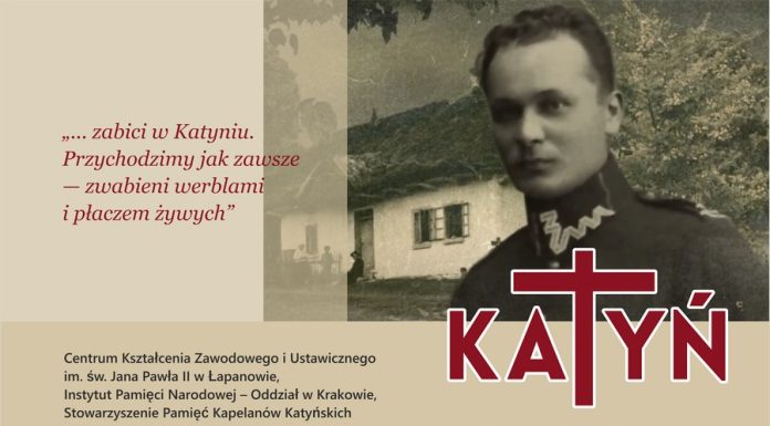 Łapanów. W niedzielę odsłonięcie tablicy ku czci kapelanów katyńskich