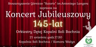 145 lat Orkiestry Dętej Kopalni Soli Bochnia. Będzie koncert – do odebrania bezpłatne wejściówki