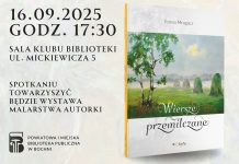 Biblioteka w Bochni. We wtorek promocja tomiku poetyckiego Teresy Mrugacz