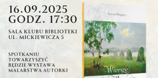 Biblioteka w Bochni. We wtorek promocja tomiku poetyckiego Teresy Mrugacz