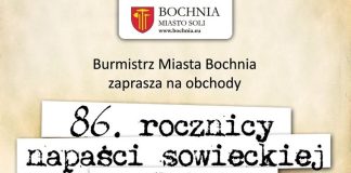 86. rocznica agresji sowieckiej na Polskę. W środę uroczystość w Bochni