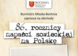 86. rocznica agresji sowieckiej na Polskę. W środę uroczystość w Bochni