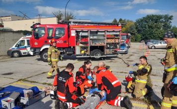Brzesko. Ćwiczenia służb ratunkowych w szpitalu – ZDJĘCIA