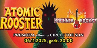 Bochnia Rocks. Atomic Rooster wracają z nową płytą i zagrają w kinie Regis