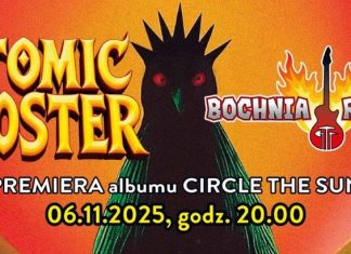 Bochnia Rocks. Atomic Rooster wracają z nową płytą i zagrają w kinie Regis