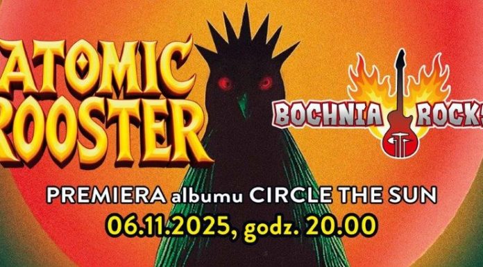 Bochnia Rocks. Atomic Rooster wracają z nową płytą i zagrają w kinie Regis