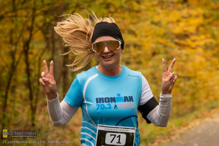 „Dzień rekordów” w Puszczy Niepołomickiej. Ponad 70 uczestników rywalizowało w bieganiu i kolarstwie – ZDJĘCIA