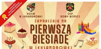 W niedzielę Pierwsza Biesiada w Leksandrowej – PROGRAM