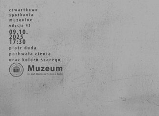 Muzeum w Bochni. W czwartek wykład „Pochwała cienia oraz koloru szarego”