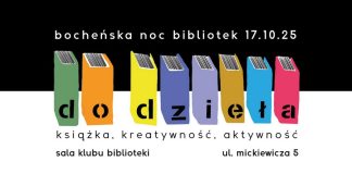 Bochnia. DZIŚ Noc Bibliotek 2025: „Do dzieła!” – PROGRAM