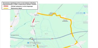 Gawłów. Całkowite zamknięcie drogi powiatowej – wyznaczono objazdy