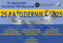 Bochnia. IX edycja Memoriału Trenerów Piłki Ręcznej – TERMINARZ
