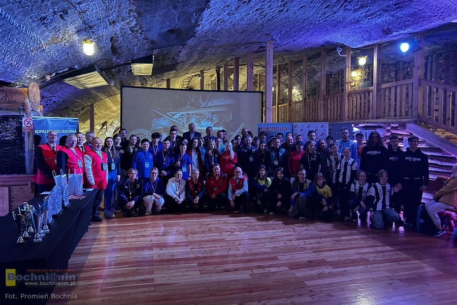XV Podziemne Zawody Strzeleckie w Kopalni Soli Bochnia – ZDJĘCIA