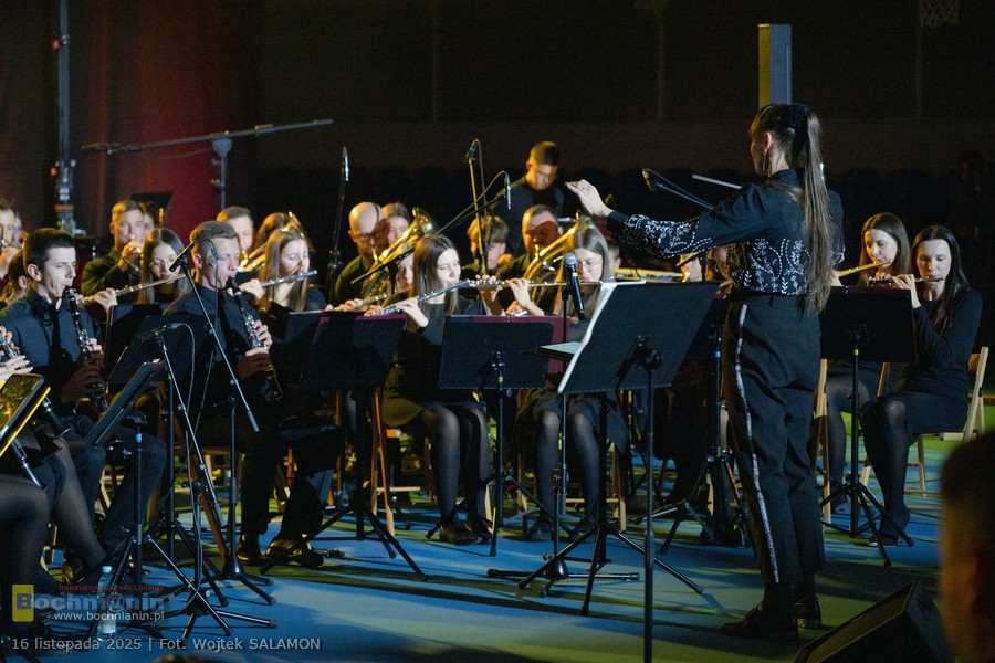 Bochnia. Koncert Orkiestry Dętej Sobolów i Raba Gospel Choir – ZDJĘCIA