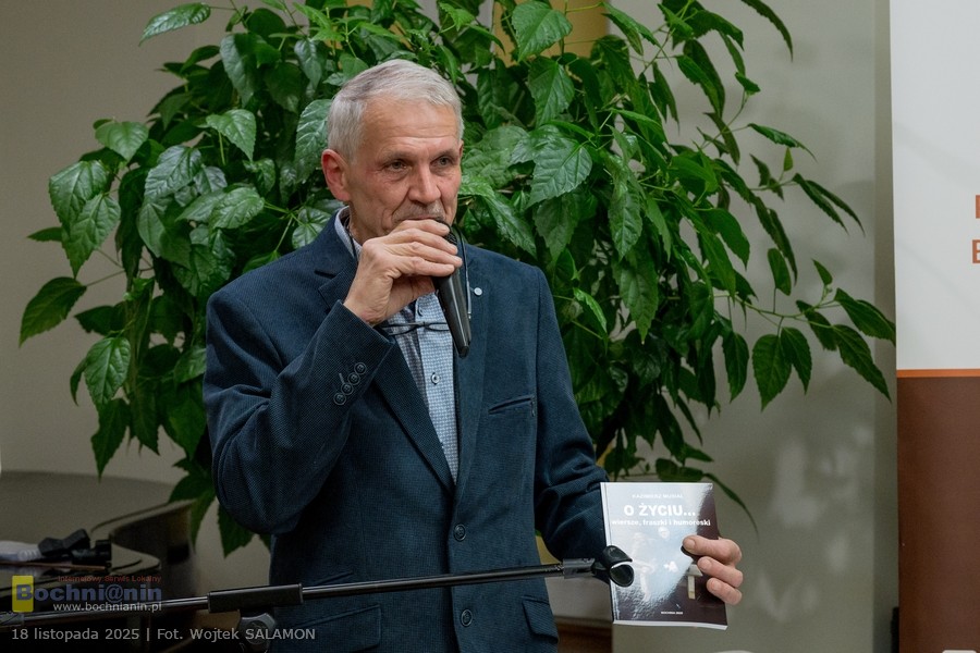 Biblioteka w Bochni. Wieczór poetycki Kazimierza Musiała – ZDJĘCIA