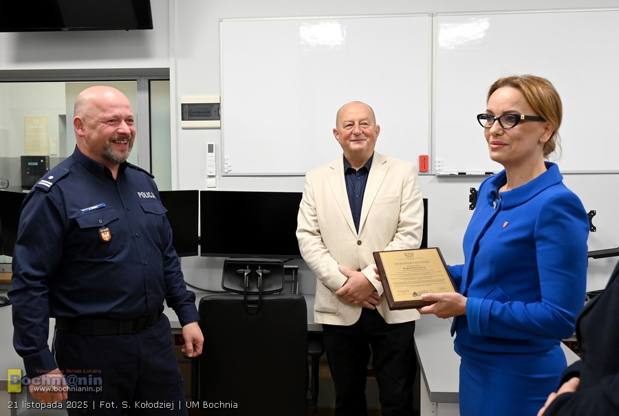 Bochnia. Zakończono remont Stanowiska Kierowania w komendzie policji