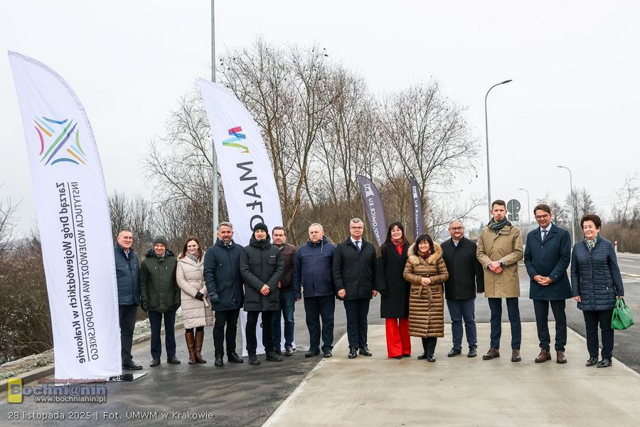 Zakończono budowę obwodnicy Podłęża i Niepołomic. Nowy odcinek DW 964 już otwarty