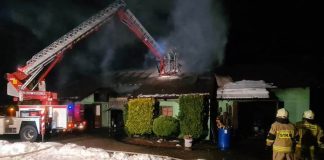 Pożar budynku gospodarczego w Maszkienicach