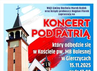 Gierczyce. W sobotę koncert „Pod Patrią” z okazji Święta Niepodległości