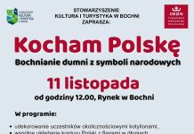 Kocham Polskę – Bochnianie dumni z symboli narodowych