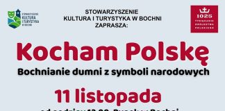 Kocham Polskę – Bochnianie dumni z symboli narodowych