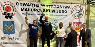 Judo. 1. miejsce MOSiR Bochnia w OMM w Tuchowie