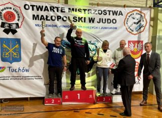 Judo. 1. miejsce MOSiR Bochnia w OMM w Tuchowie