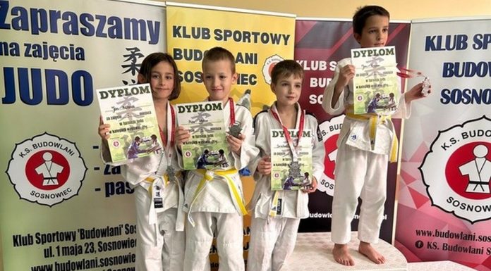 13 medali judoków MOSiR Bochnia w turnieju w Sosnowcu