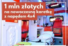 Powiat Bocheński otrzyma milion złotych na nową karetkę 4×4