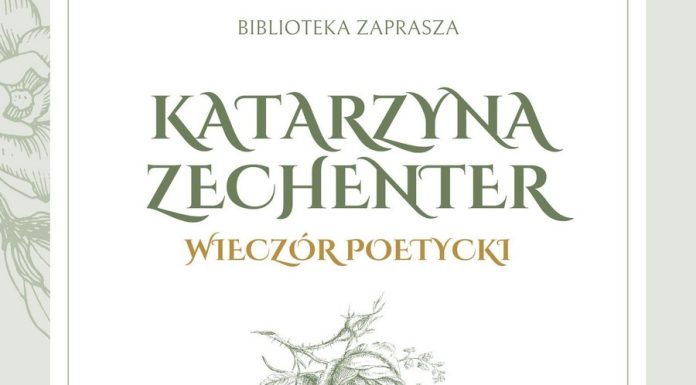 Biblioteka w Bochni. We wtorek wieczór poetycki Katarzyny Zechenter