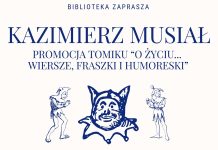 Biblioteka w Bochni. We wtorek wieczór poetycki Kazimierza Musiała