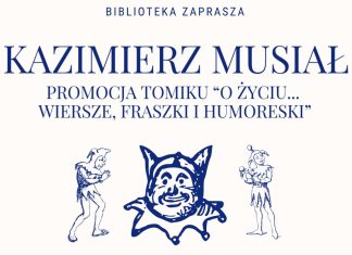 Biblioteka w Bochni. We wtorek wieczór poetycki Kazimierza Musiała