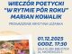 Biblioteka w Bochni. W poniedziałek wieczór poetycki Mariana Kowalika