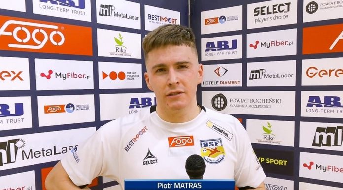 „Najtrudniejszy moment odkąd gram w Bochni”. Piotr Matras dziękuje kibicom za wsparcie dla będącego w kryzysie BSF