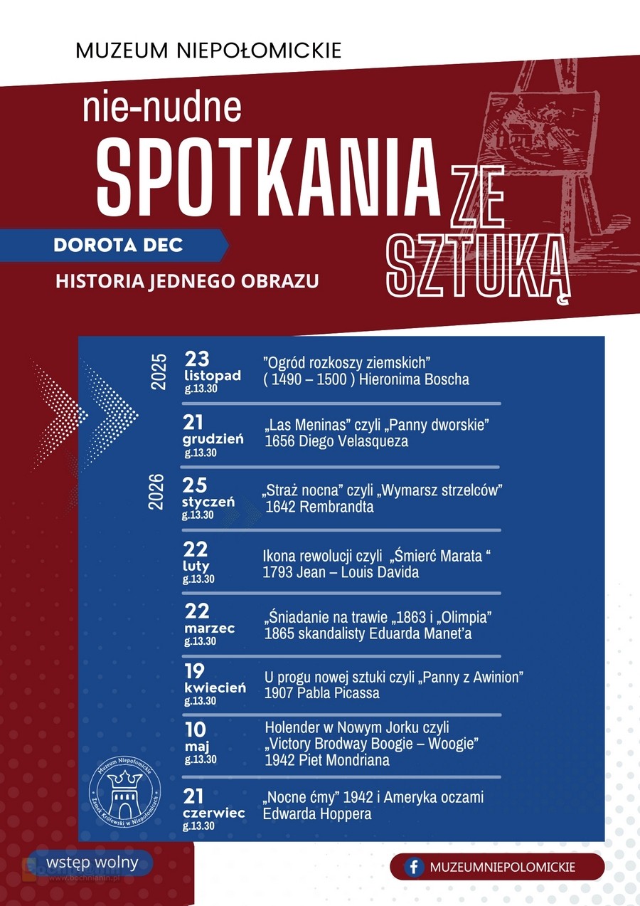 Niepołomice. Rusza specjalna edycja „Nie-nudnych spotkań ze sztuką” – w niedzielę pierwsze wydarzenie