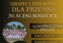 „Gramy i śpiewamy dla Przemka” – w niedzielę koncert charytatywny w Bogucicach