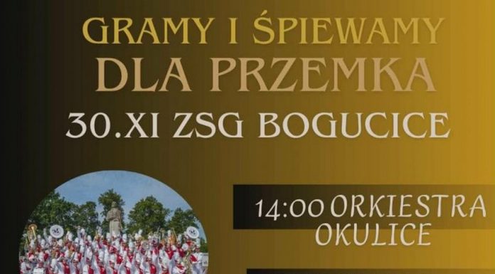 „Gramy i śpiewamy dla Przemka” – w niedzielę koncert charytatywny w Bogucicach