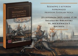 Biblioteka w Bochni. We wtorek promocja książki „Testamenty mieszczan bocheńskich (XVI-XVII wiek)”