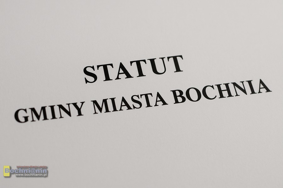 Bochnia ma nowy statut. Radni przyjęli dokument jednogłośnie
