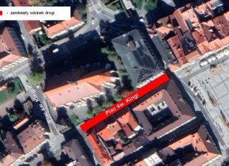 Bochnia. W piątek czasowe zamknięcie fragmentu placu św. Kingi