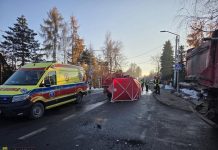 🔴 Śmiertelny wypadek na drodze wojewódzkiej 965 w Nowym Wiśniczu