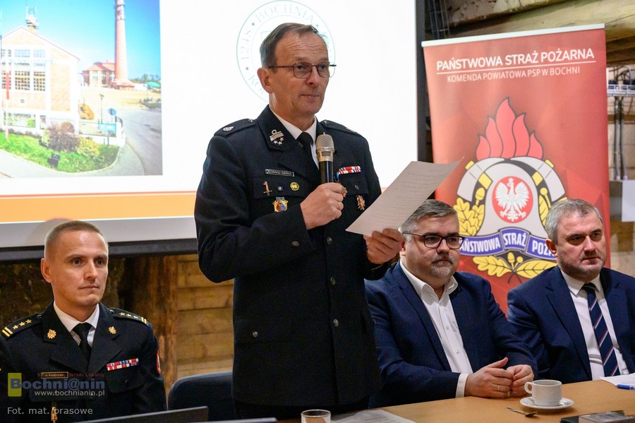 Posiedzenie Zarządu Wojewódzkiego ZOSP RP w Kopalni Soli Bochnia – ZDJĘCIA