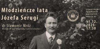 Czwartkowe Spotkanie Muzealne: „Młodzieńcze lata Józefa Serugi”