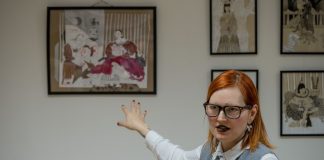 Biblioteka w Bochni. Wernisaż wystawy Anny Rabbit – ZDJĘCIA