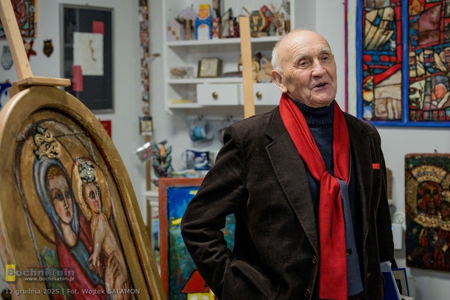 Kopalnia Sztuki Bochnia. Wernisaż wystawy Eugeniusza Molskiego – ZDJĘCIA