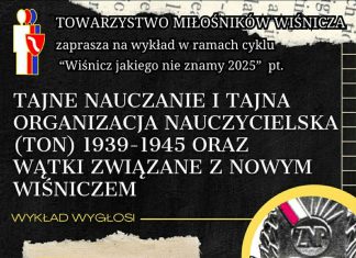 Tajne nauczanie podczas okupacji. Wykład w Nowym Wiśniczu przypomni mało znane wątki lokalnej historii